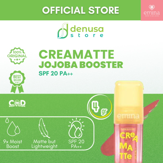 Emina Creamatte SPF20 PA++ OR21 Pomelova 4 g