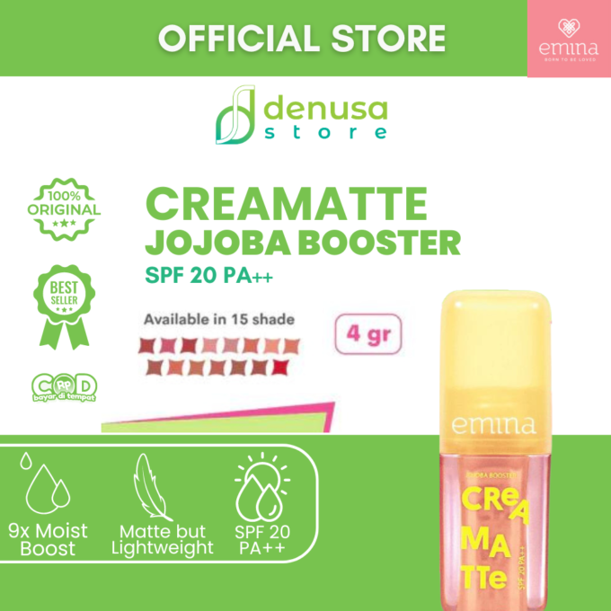 Emina Creamatte SPF20 PA++ PC11 Peach A Boo 4 g