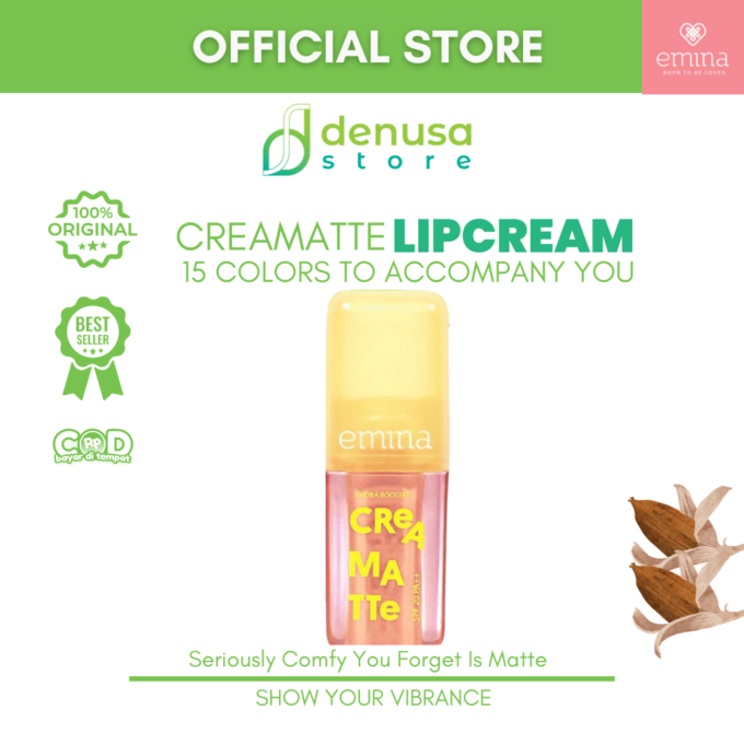 Emina Creamatte SPF20 PA++ PC11 Peach A Boo 4 g