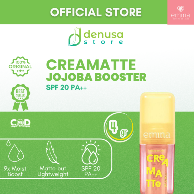 Emina Creamatte SPF20 PA++ PC11 Peach A Boo 4 g