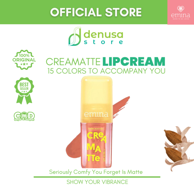 Emina Creamatte SPF20 PA++ PC22 Coral Crush 4 g