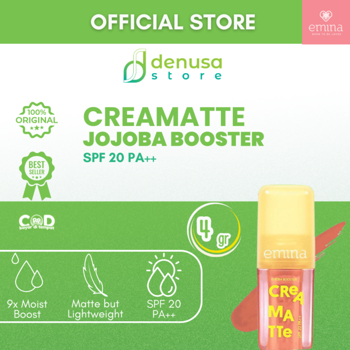 Emina Creamatte SPF20 PA++ PC22 Coral Crush 4 g