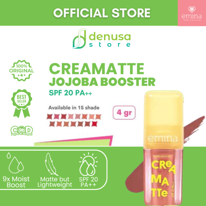 Emina Creamatte SPF20 PA++ BR21 Caramel Drop 4 g