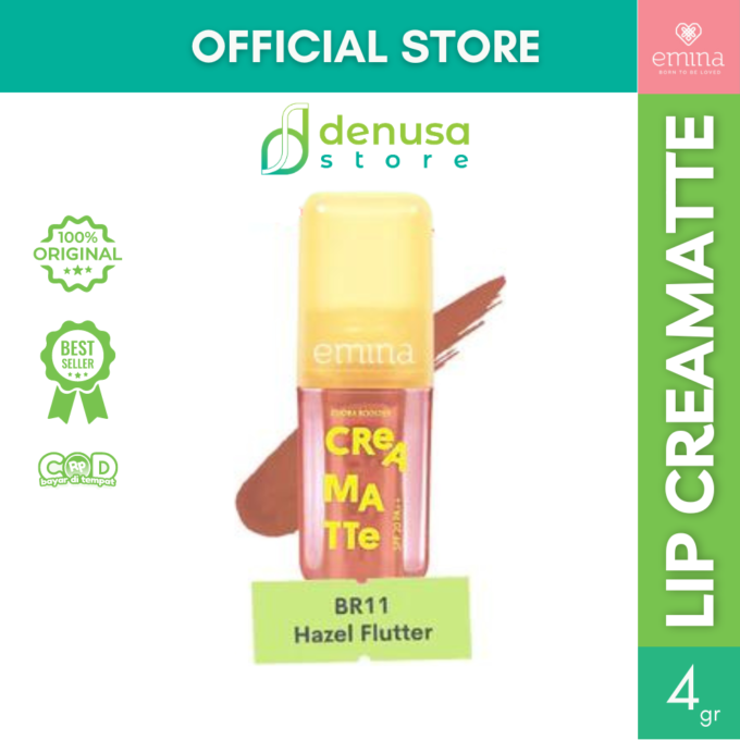 Emina Creamatte SPF20 PA++ BR11 Hazel Flutter 4 g