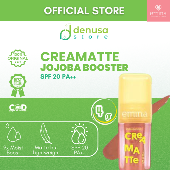 Emina Creamatte SPF20 PA++ BR11 Hazel Flutter 4 g