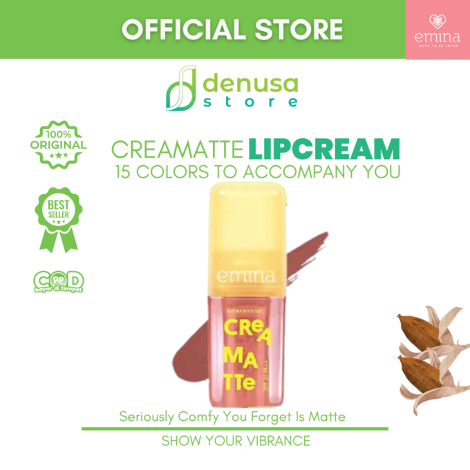 Emina Creamatte SPF20 PA++ BR22 Blushberry 4 g