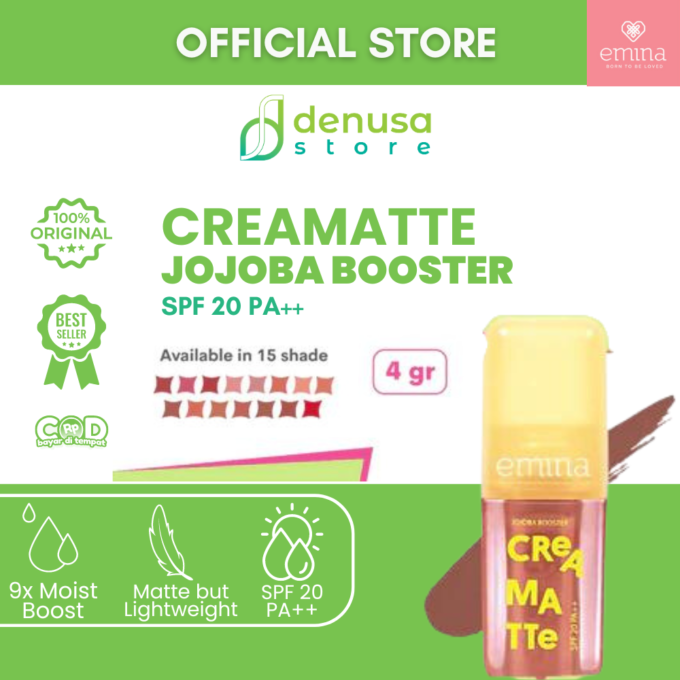 Emina Creamatte SPF20 PA++ BR23 Rouge Cocoa 4 g