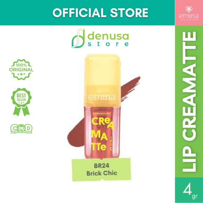 Emina Creamatte SPF20 PA++ BR24 Brick Chic 4 g