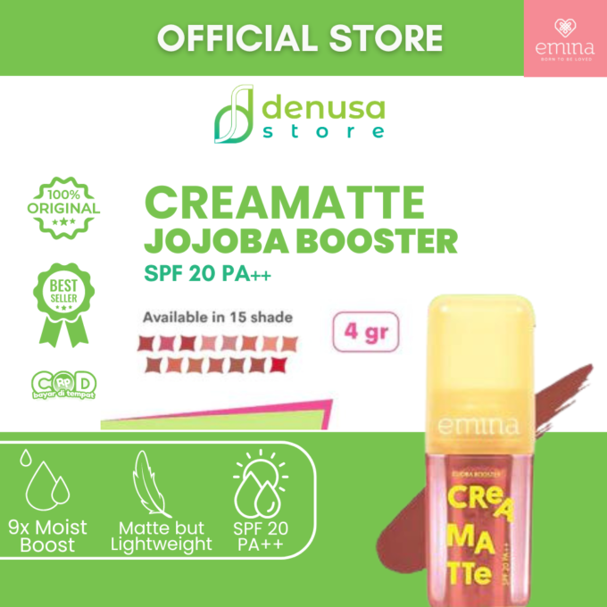 Emina Creamatte SPF20 PA++ BR24 Brick Chic 4 g