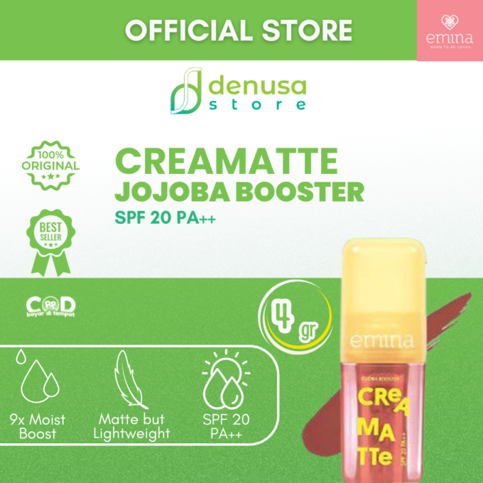 Emina Creamatte SPF20 PA++ BR24 Brick Chic 4 g