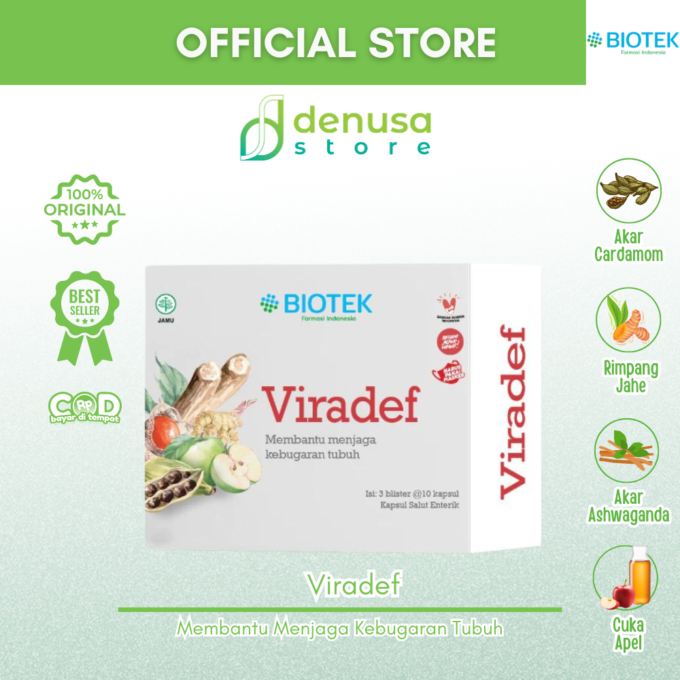 BIOTEK Viradef 30 Kapsul