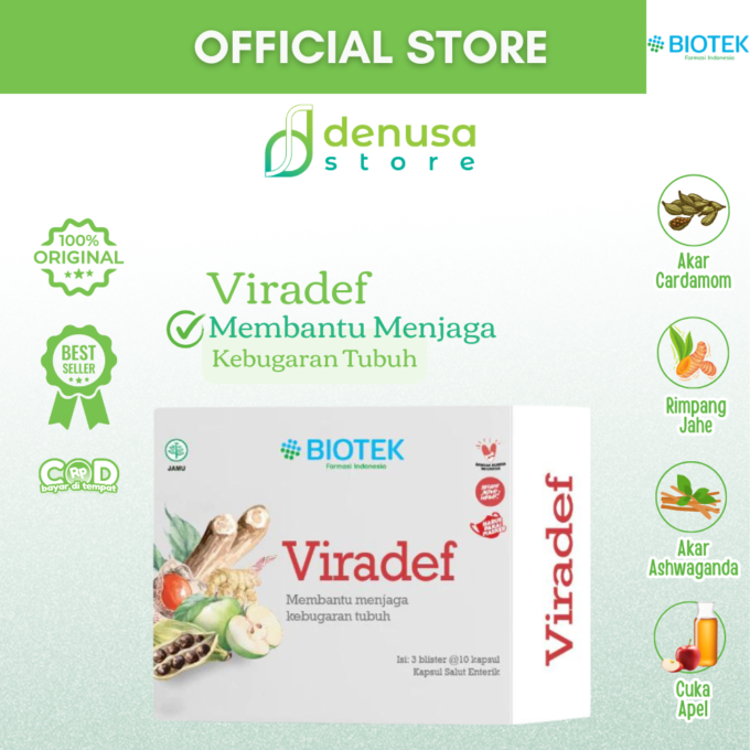 BIOTEK Viradef 30 Kapsul