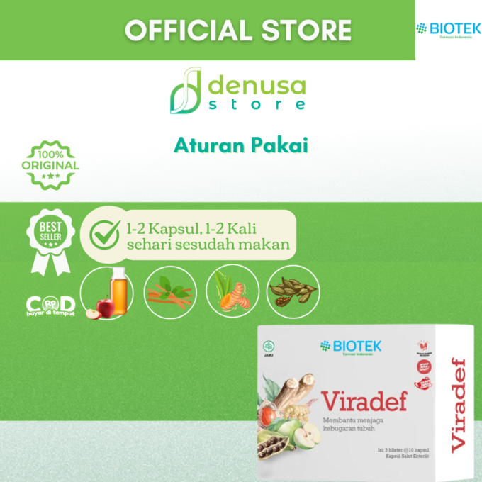 BIOTEK Viradef 30 Kapsul