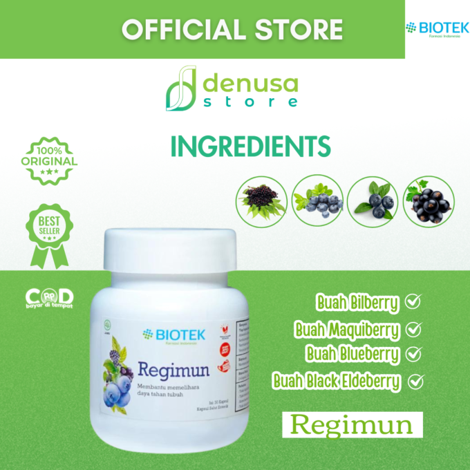 BIOTEK Regimun 30 Kapsul