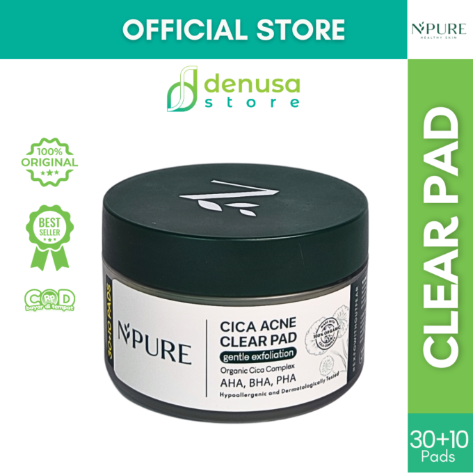 NPURE Cica Acne Clear Pad Gentle Exfoliation 100gr