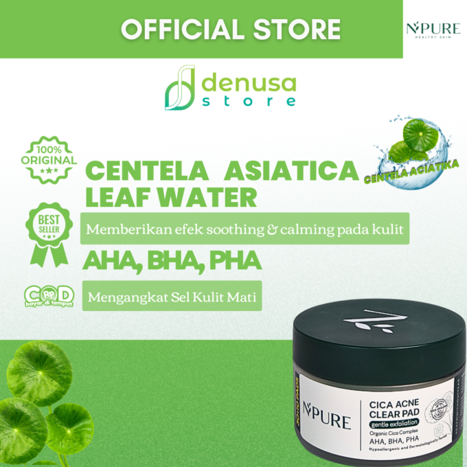 NPURE Cica Acne Clear Pad Gentle Exfoliation 100gr