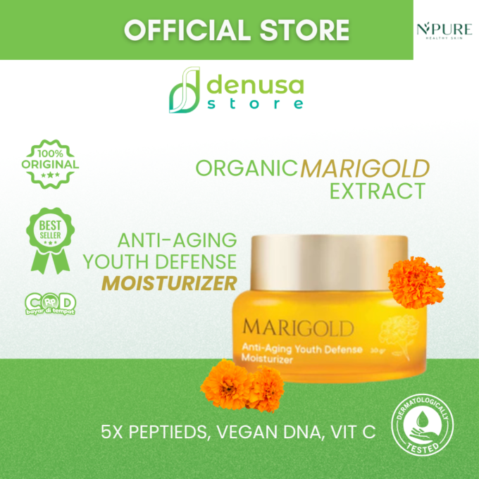 NPURE Marigold Anti Aging Youth Defense Moisturizer 30gr