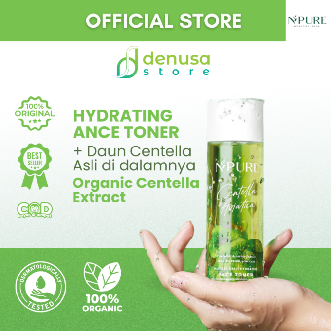 NPURE Centella Asiatica Acne Clear Hydrating and Calming Toner 150ml