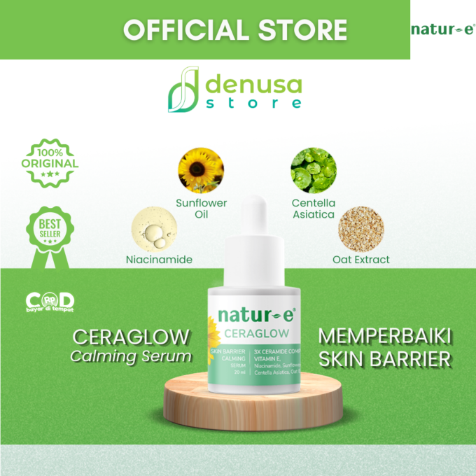 Natur-e Ceraglow Skin Barrier Calming Serum 20ml
