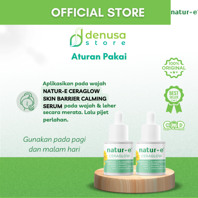 Natur-e Ceraglow Skin Barrier Calming Serum 20ml