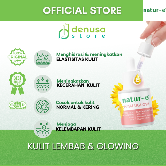 Natur-e Hyaluglow Deep Rich Hydrating Serum 20ml