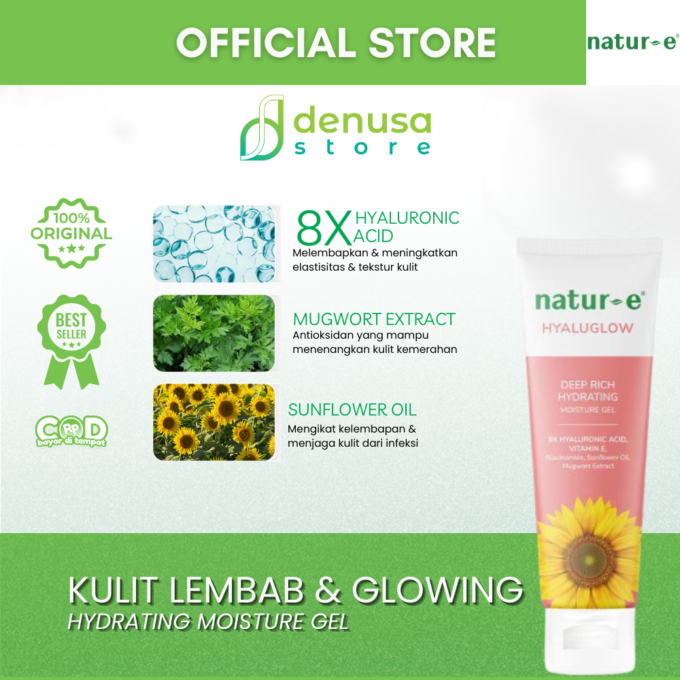 Natur-e Hyaluglow Deep Rich Hydrating Moisture Gel 30ml