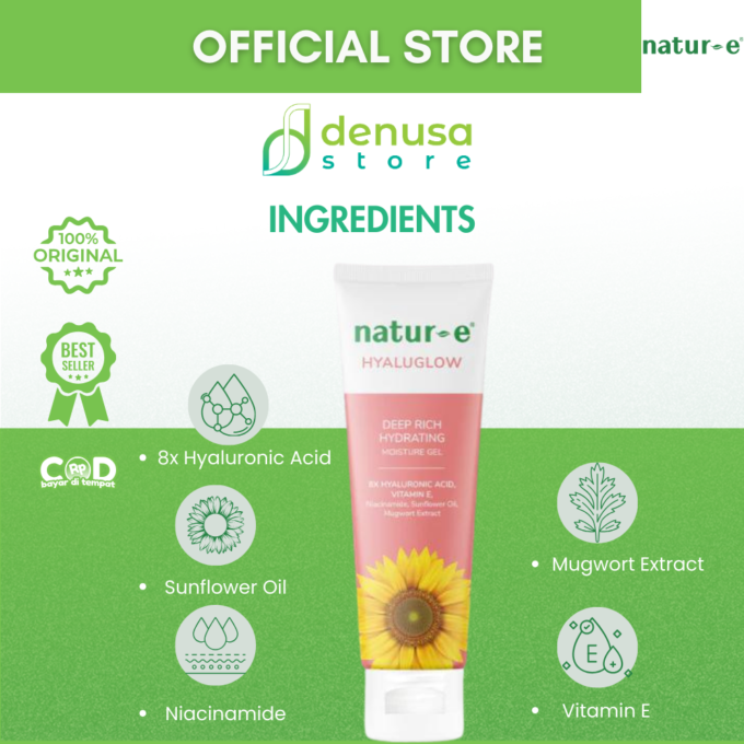 Natur-e Hyaluglow Deep Rich Hydrating Moisture Gel 30ml