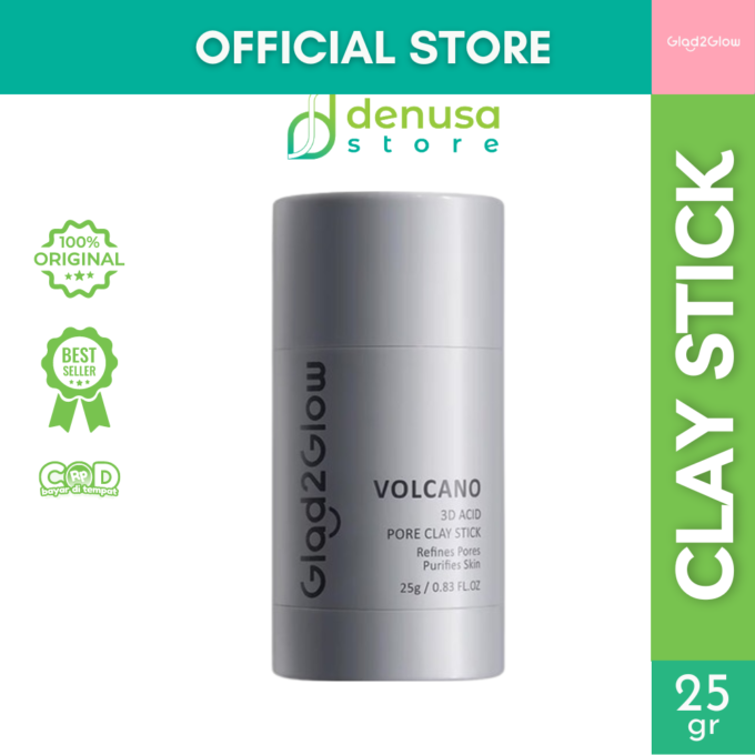 Glad2Glow Volcano 3D Acid Pore Clay Stick 25g