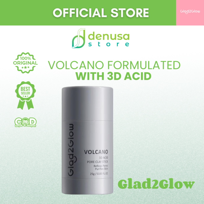 Glad2Glow Volcano 3D Acid Pore Clay Stick 25g