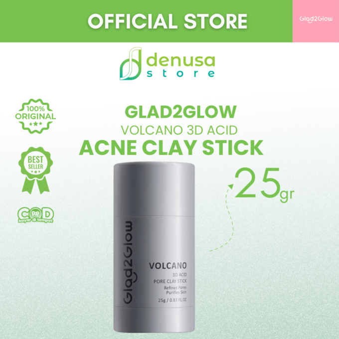 Glad2Glow Volcano 3D Acid Pore Clay Stick 25g