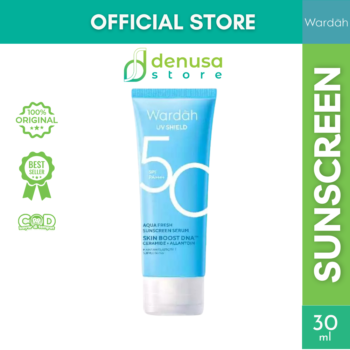WARDAH UV Shield Aqua Fresh Sunscreen Serum SPF 50 Pa++++ 30 ml