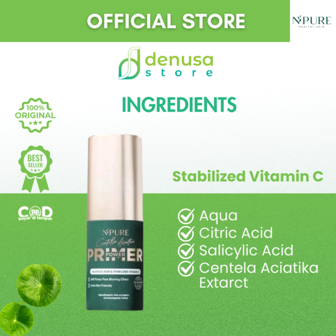 NPURE Centella Asiatica Power Primer 15ml