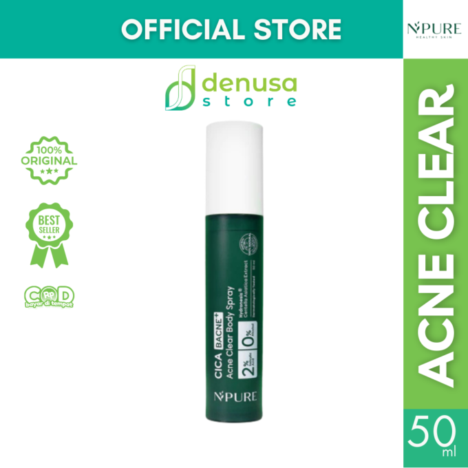 NPURE Cica Bacne Acne Clear Body Spray 50ml