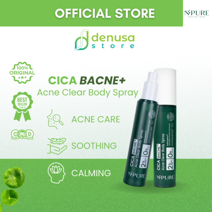 NPURE Cica Bacne Acne Clear Body Spray 50ml