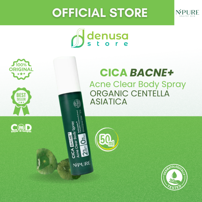 NPURE Cica Bacne Acne Clear Body Spray 50ml