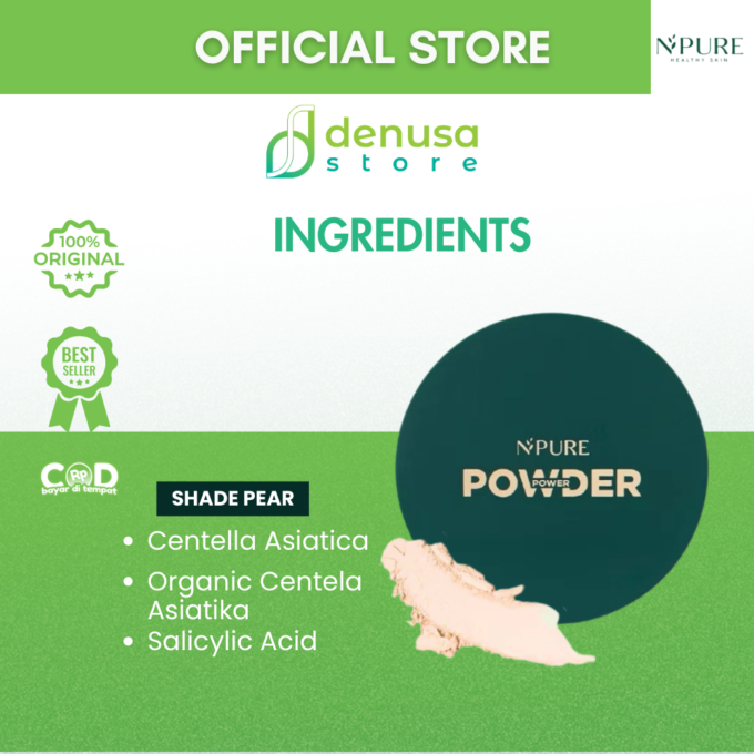 NPURE Centella Asiatica Power Powder Pear 10gr