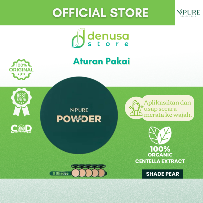 NPURE Centella Asiatica Power Powder Pear 10gr