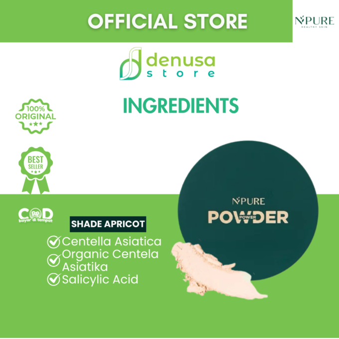 NPURE Centella Asiatica Power Powder Apricot 10gr