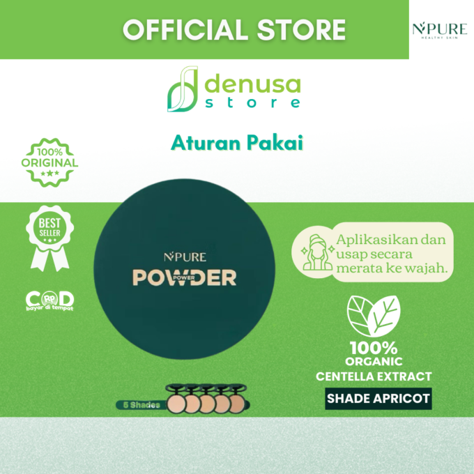 NPURE Centella Asiatica Power Powder Apricot 10gr