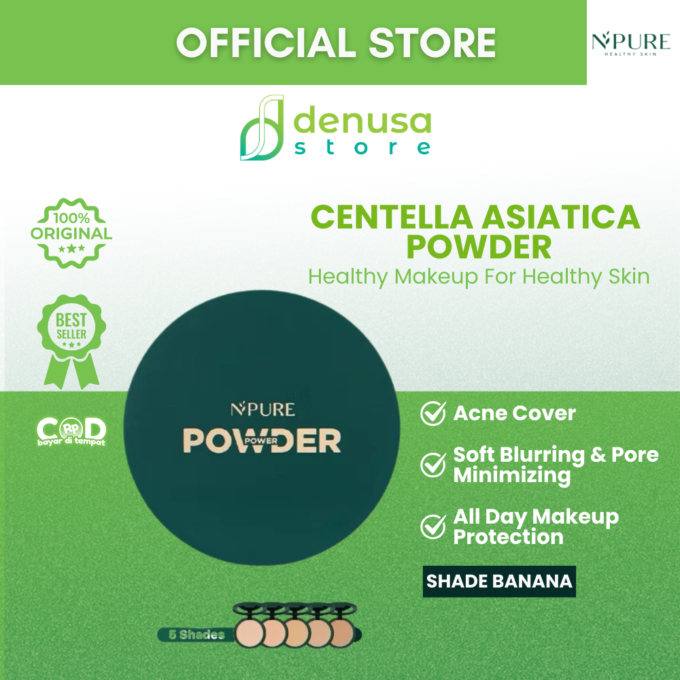 NPURE Centella Asiatica Power Powder Banana 10gr