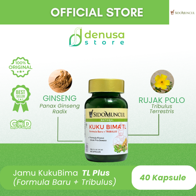 SIDOMUNCUL Kuku Bima TL 40 Kapsul