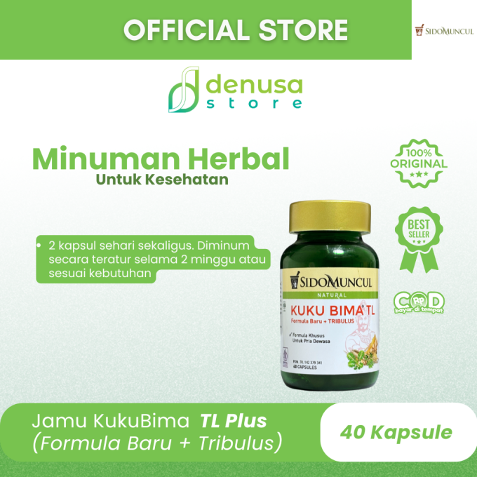 SIDOMUNCUL Kuku Bima TL 40 Kapsul