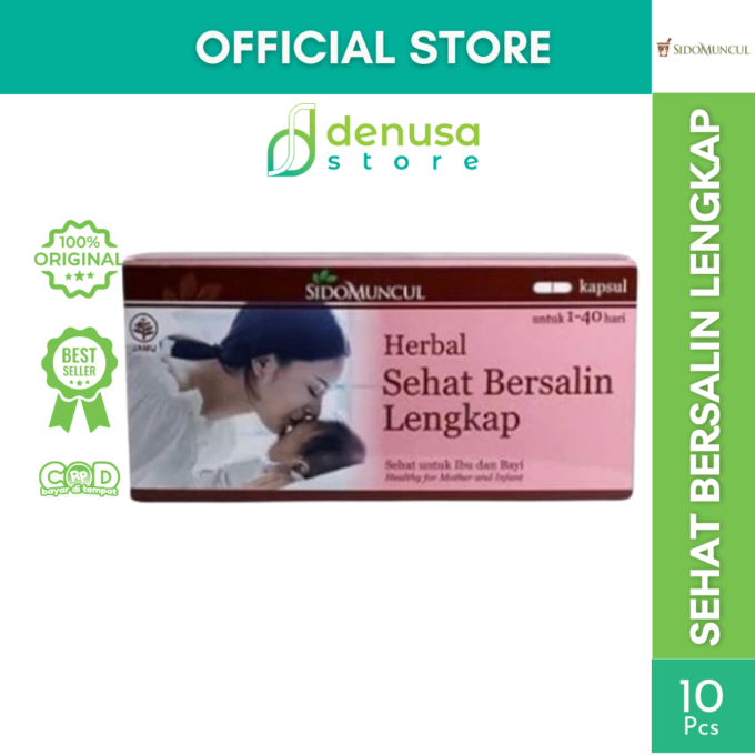 SIDOMUNCUL Herbal Sehat Bersalin Lengkap Untuk 1-40 Hari