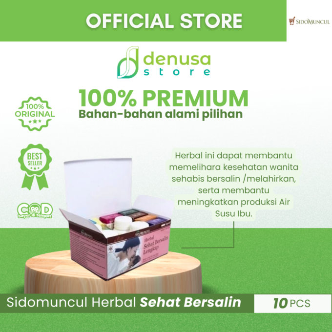 SIDOMUNCUL Herbal Sehat Bersalin Lengkap Untuk 1-40 Hari