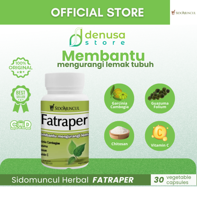 SIDOMUNCUL Fatraper 30 Kapsul