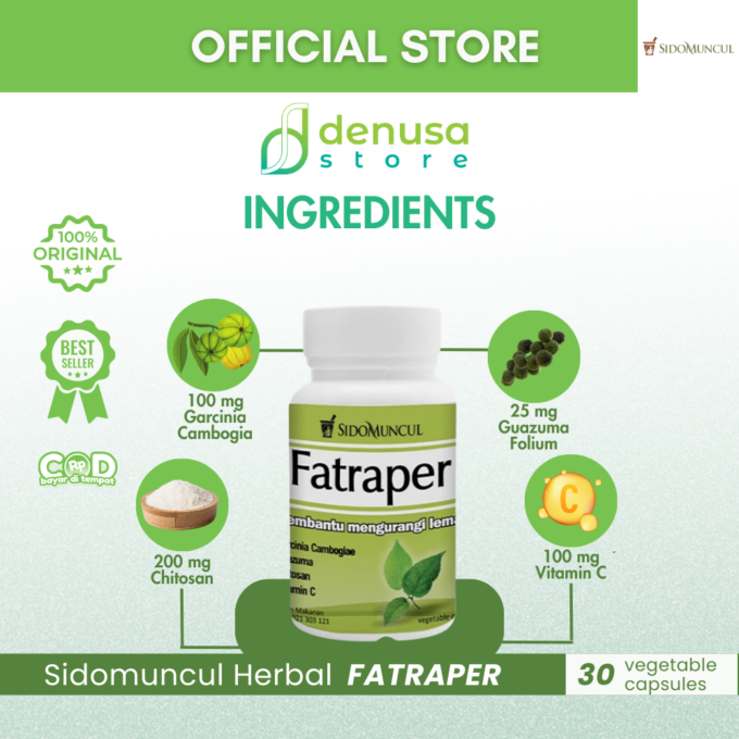 SIDOMUNCUL Fatraper 30 Kapsul