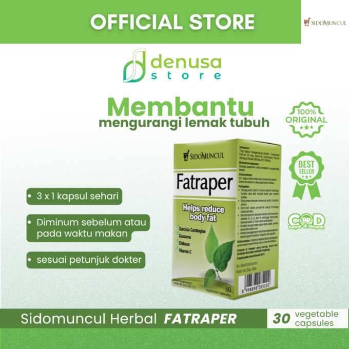 SIDOMUNCUL Fatraper 30 Kapsul