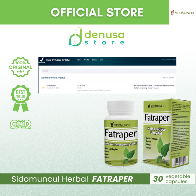 SIDOMUNCUL Fatraper 30 Kapsul