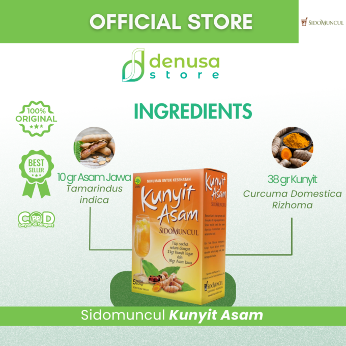 SIDOMUNCUL Kunyit Asam 5 Sachet