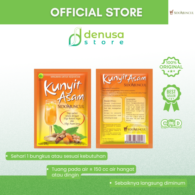 SIDOMUNCUL Kunyit Asam 5 Sachet